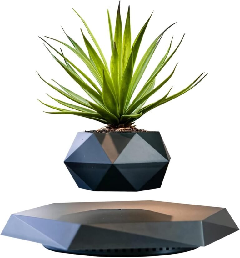 A Levitating Plant Pot For People Who Kill Plants But Still Have Standards